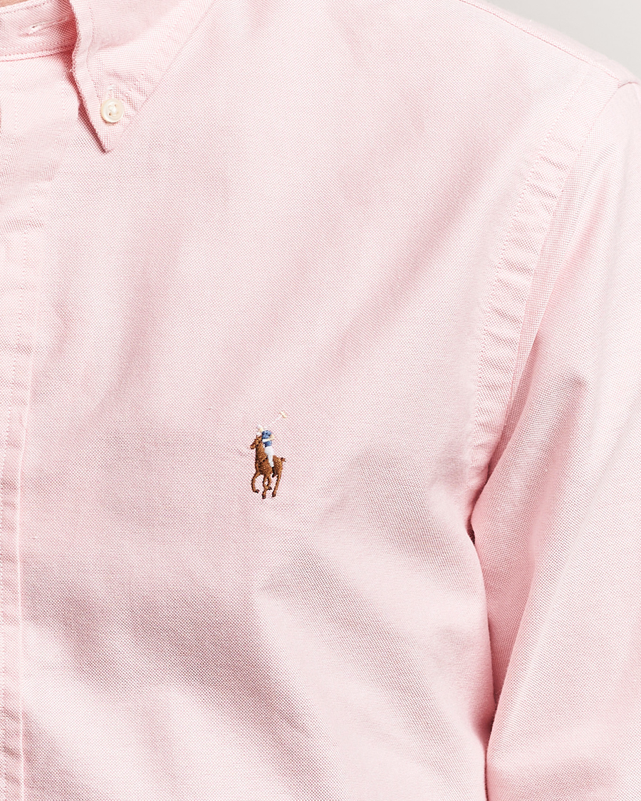 Herren | Hemden | Polo Ralph Lauren | Custom Fit Oxford Shirt Pink