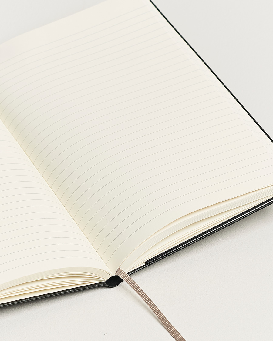 Herren | Notizbücher | Moleskine | Ruled Hard Notebook Large Black