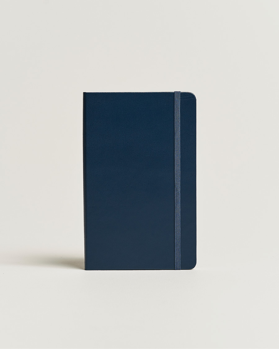 Herren | Moleskine Plain Hard Notebook Large Sapphire Blue | Moleskine | Plain Hard Notebook Large Sapphire Blue