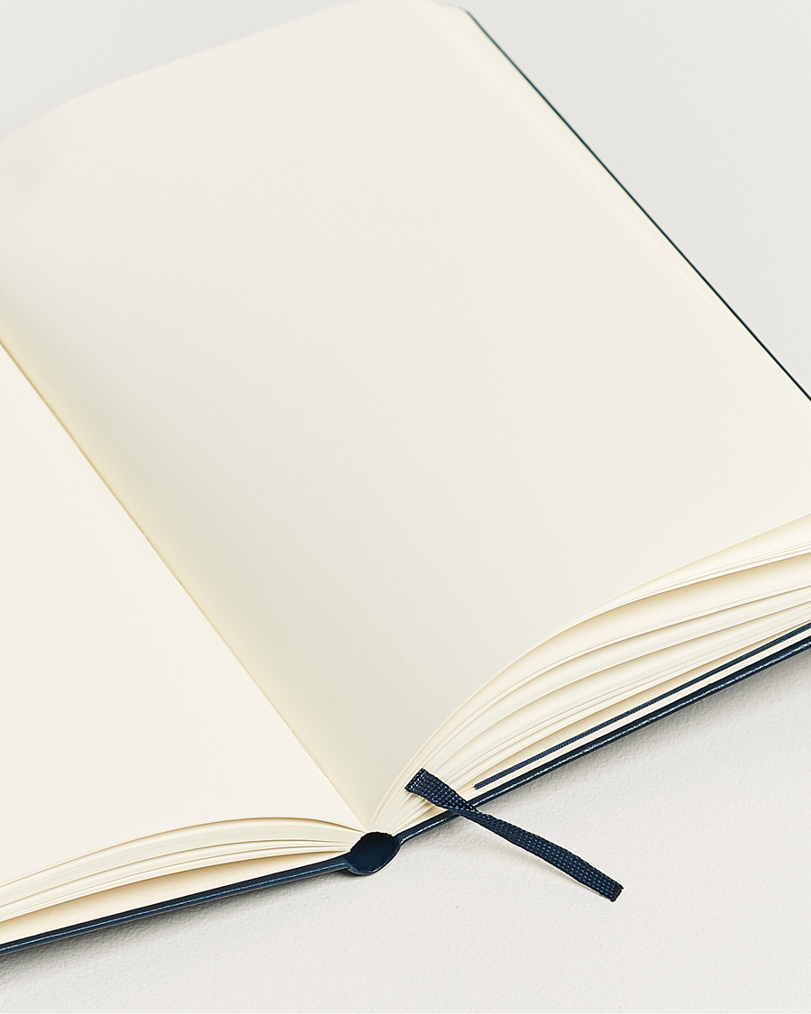 Herren | Moleskine Plain Hard Notebook Large Sapphire Blue | Moleskine | Plain Hard Notebook Large Sapphire Blue