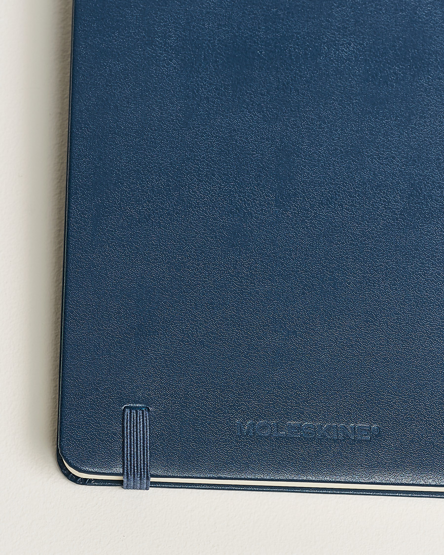 Herren | Moleskine Plain Hard Notebook Large Sapphire Blue | Moleskine | Plain Hard Notebook Large Sapphire Blue