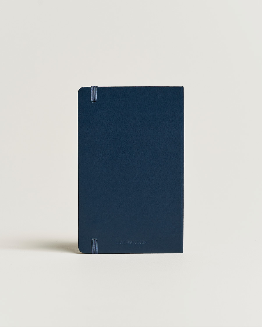 Herren | Moleskine Plain Hard Notebook Large Sapphire Blue | Moleskine | Plain Hard Notebook Large Sapphire Blue
