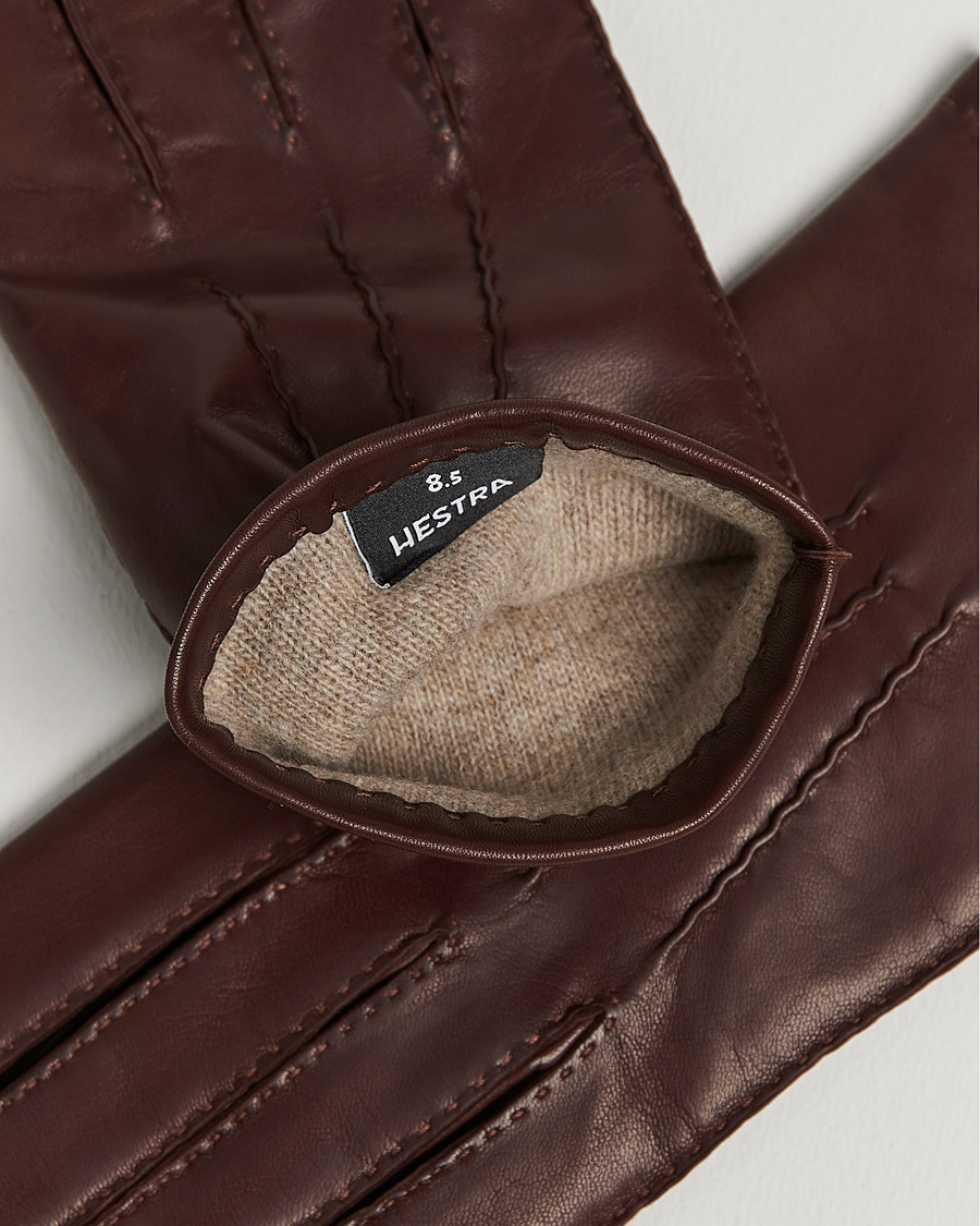 Herren | Business & Beyond | Hestra | Edward Wool Liner Glove Chestnut
