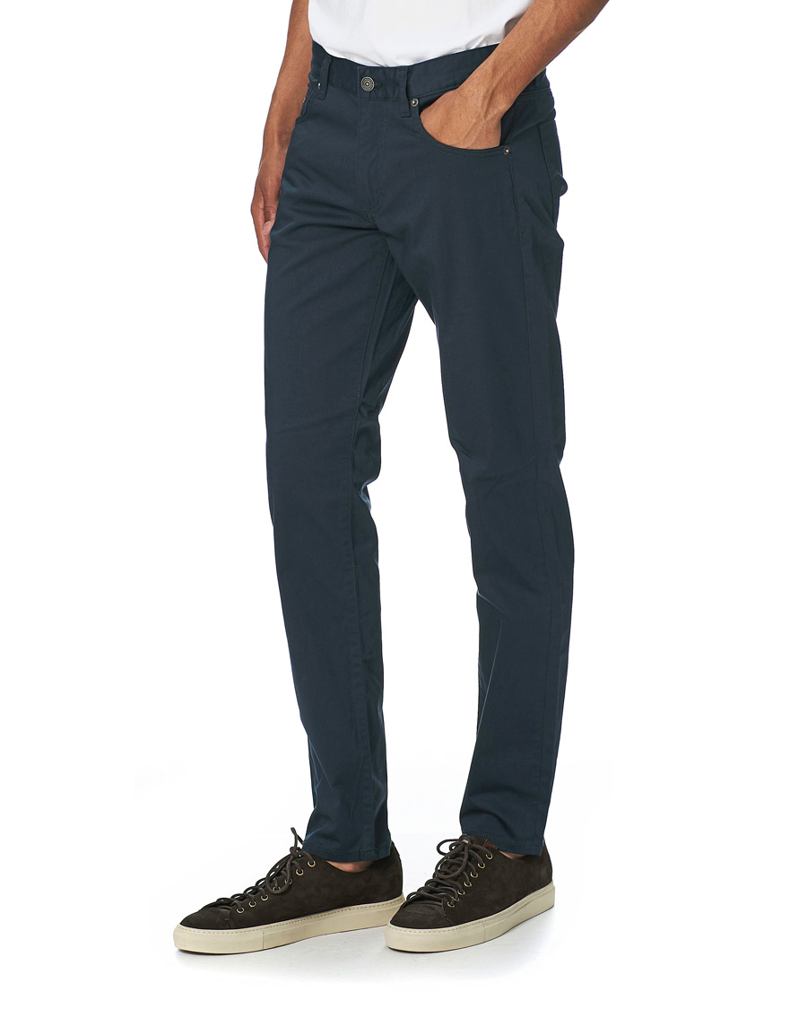 Herren | Jeans | J.Lindeberg | Jay Satin Stretch Jeans Navy