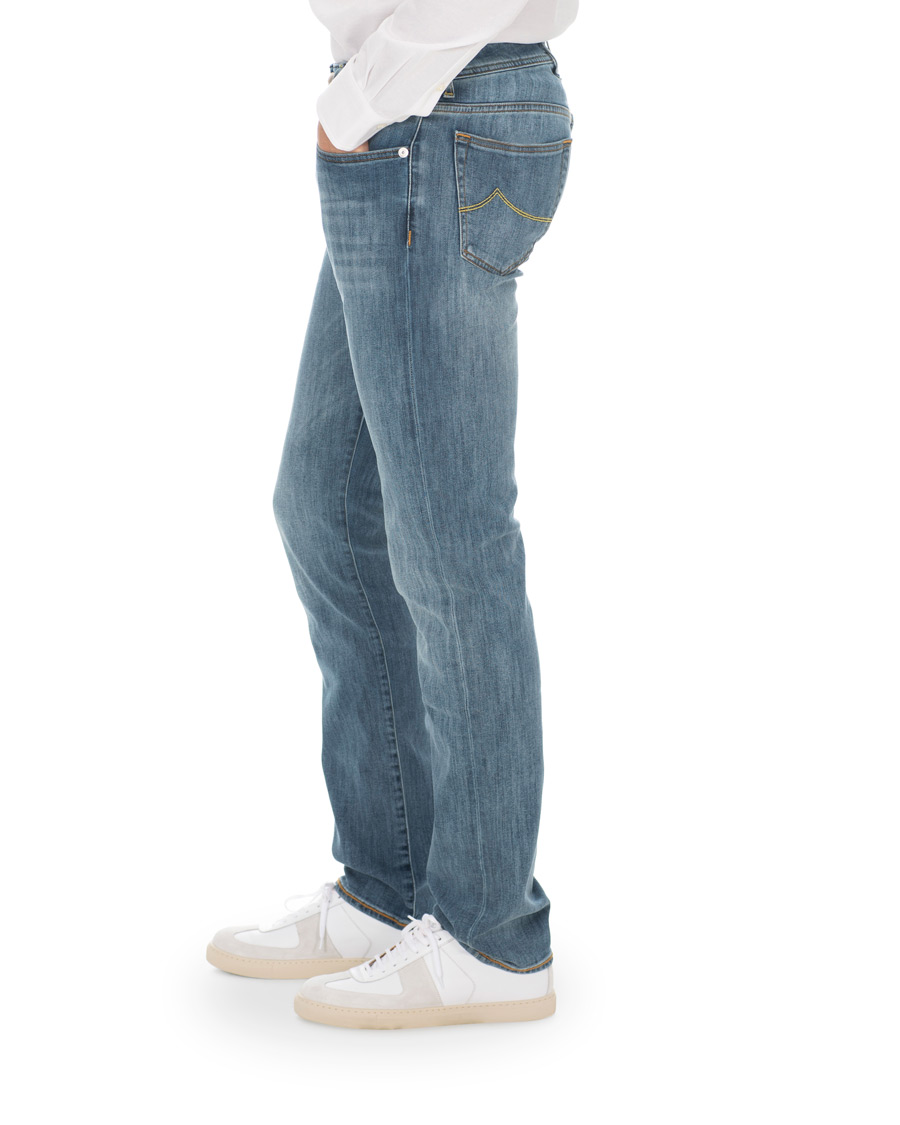 Herren | Jeans | Jacob Cohën | Jacob Cohen 688 Slim Jeans Light Blue