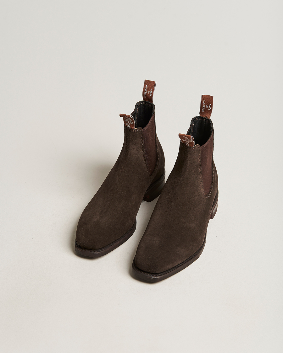 Men | Winter shoes | R.M.Williams | Blaxland G Boot Chocolate Suede