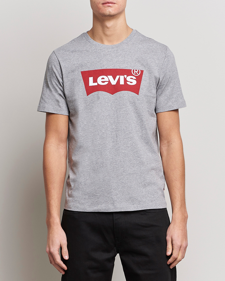 Herren | Kurzarm T-Shirt | Levi's | Logo Tee Mid Heather Grey
