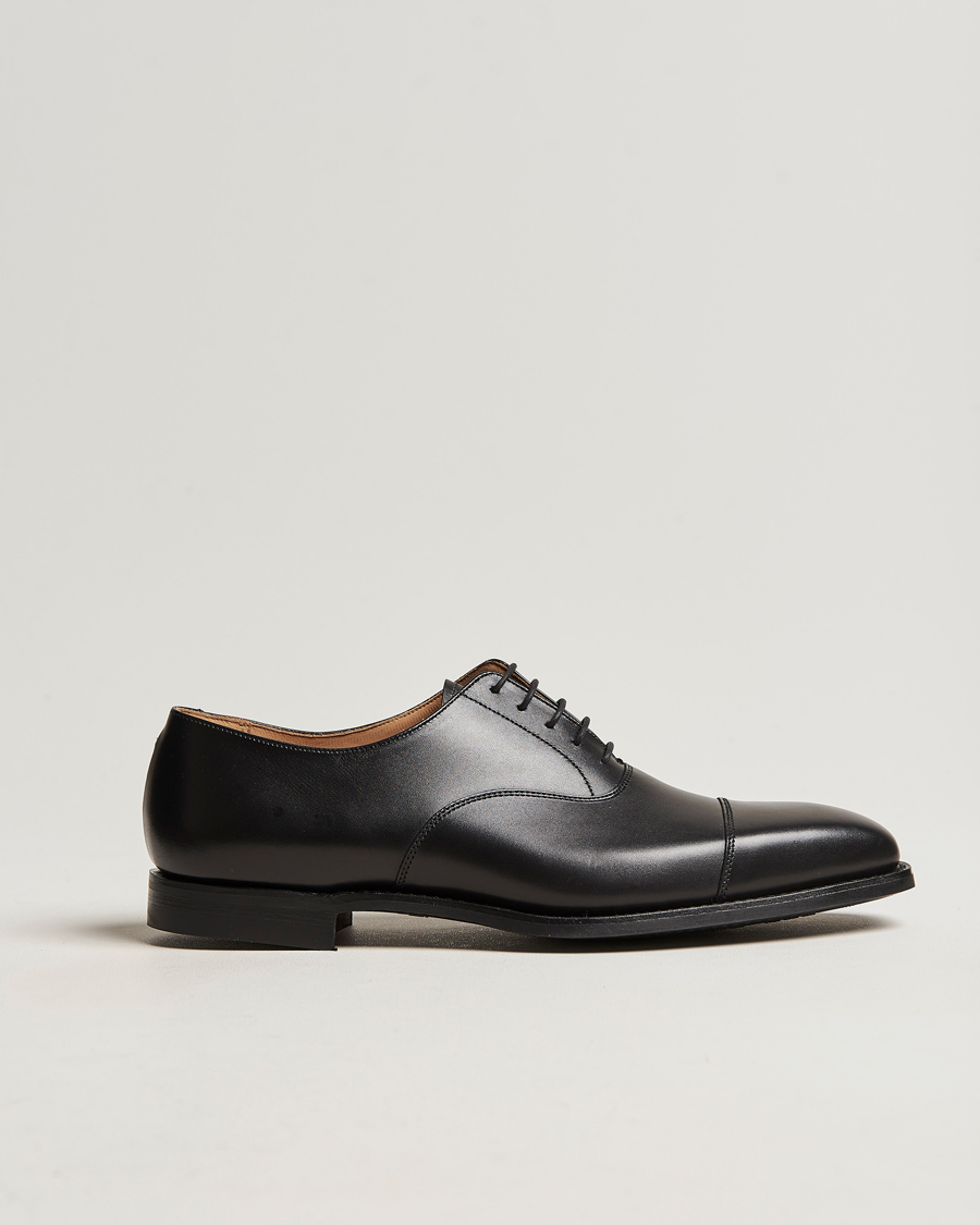 Herren | Oxford | Crockett & Jones | Hallam Oxford City Sole E Black Calf