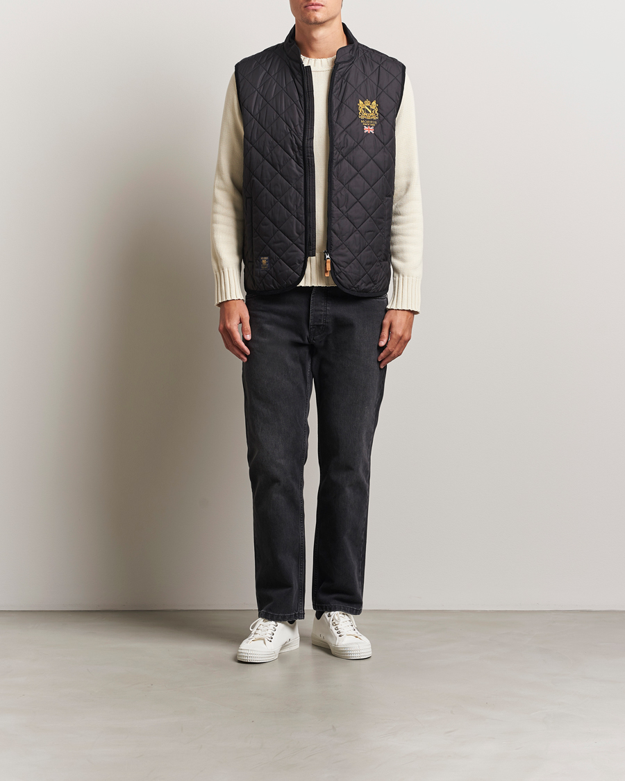 Herren | Westen | Morris | Trenton Quilted Vest Black