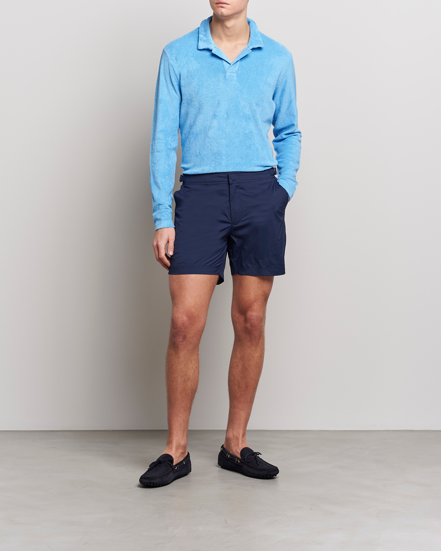 Herren | Badehosen | Orlebar Brown | Bulldog Sport Swim Shorts Navy