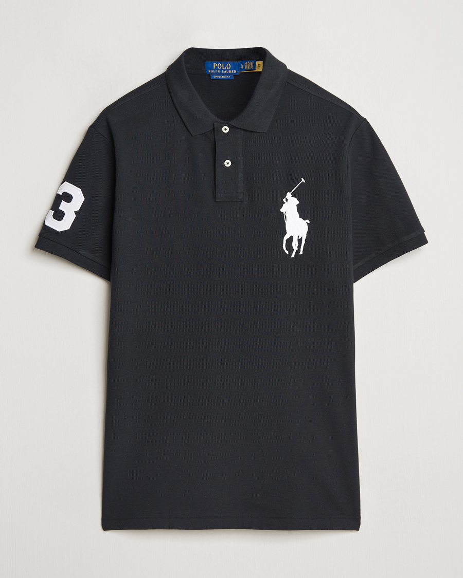 Polo Ralph Lauren Custom Fit Big Pony Polo Polo Black bei Care of Carl