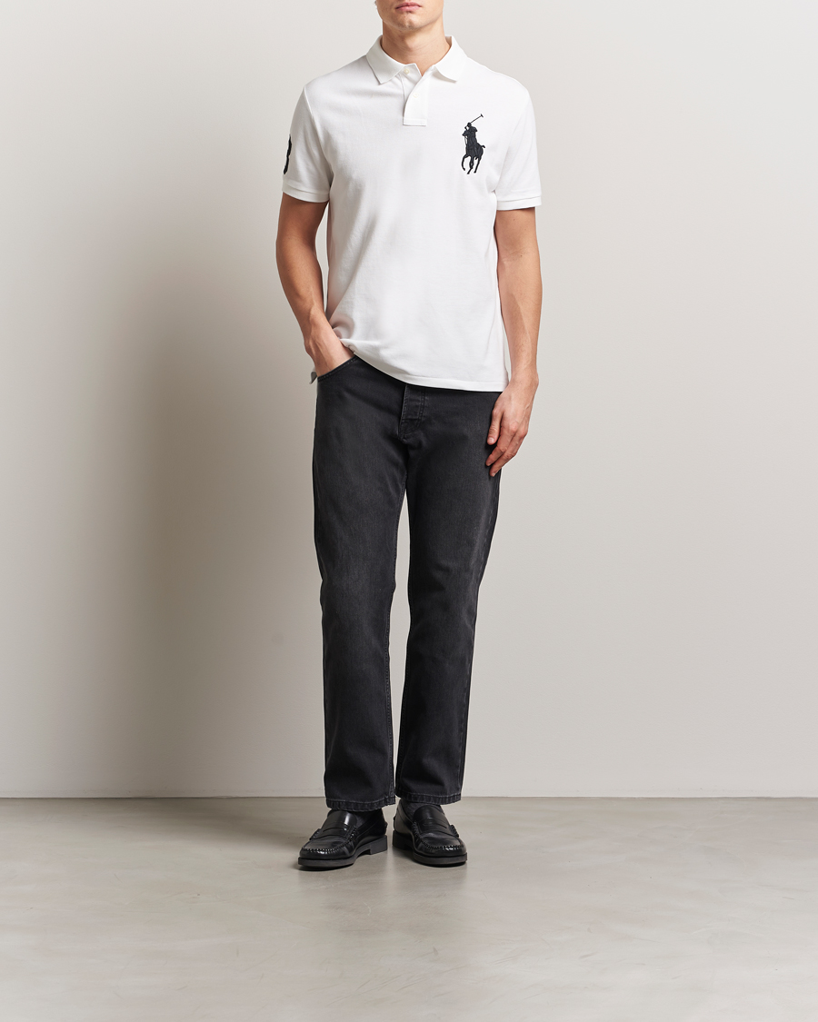 Herren | Poloshirts | Polo Ralph Lauren | Custom Fit Big Pony Polo White