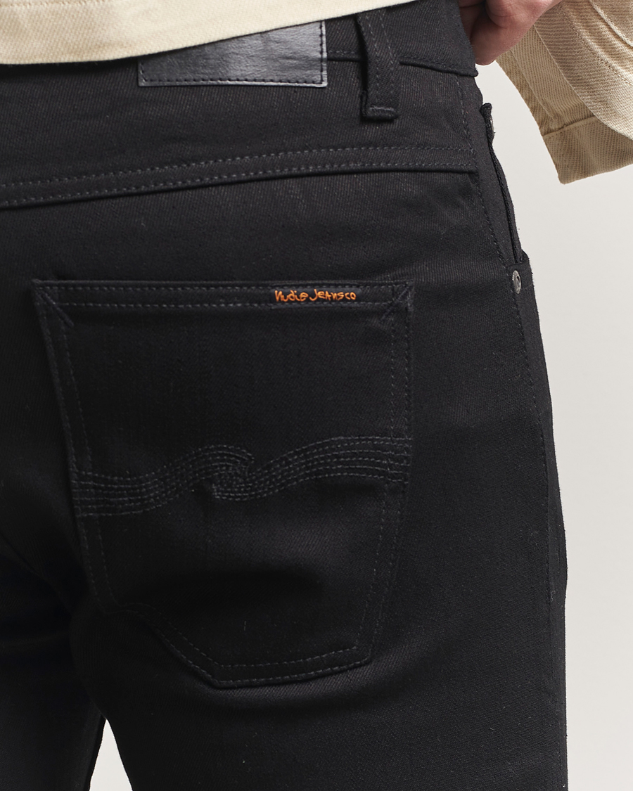 Herren | Jeans | Nudie Jeans | Lean Dean Jeans Dry Ever Black