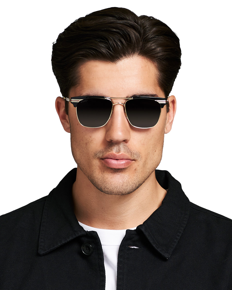 Herren | Gucci GG0287S Sunglasses Black | Gucci | GG0287S Sunglasses Black