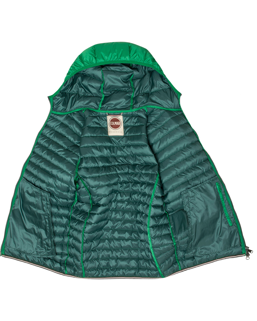 Herren | Jacken | Colmar | Lightweight Down Hooded Jacket Green