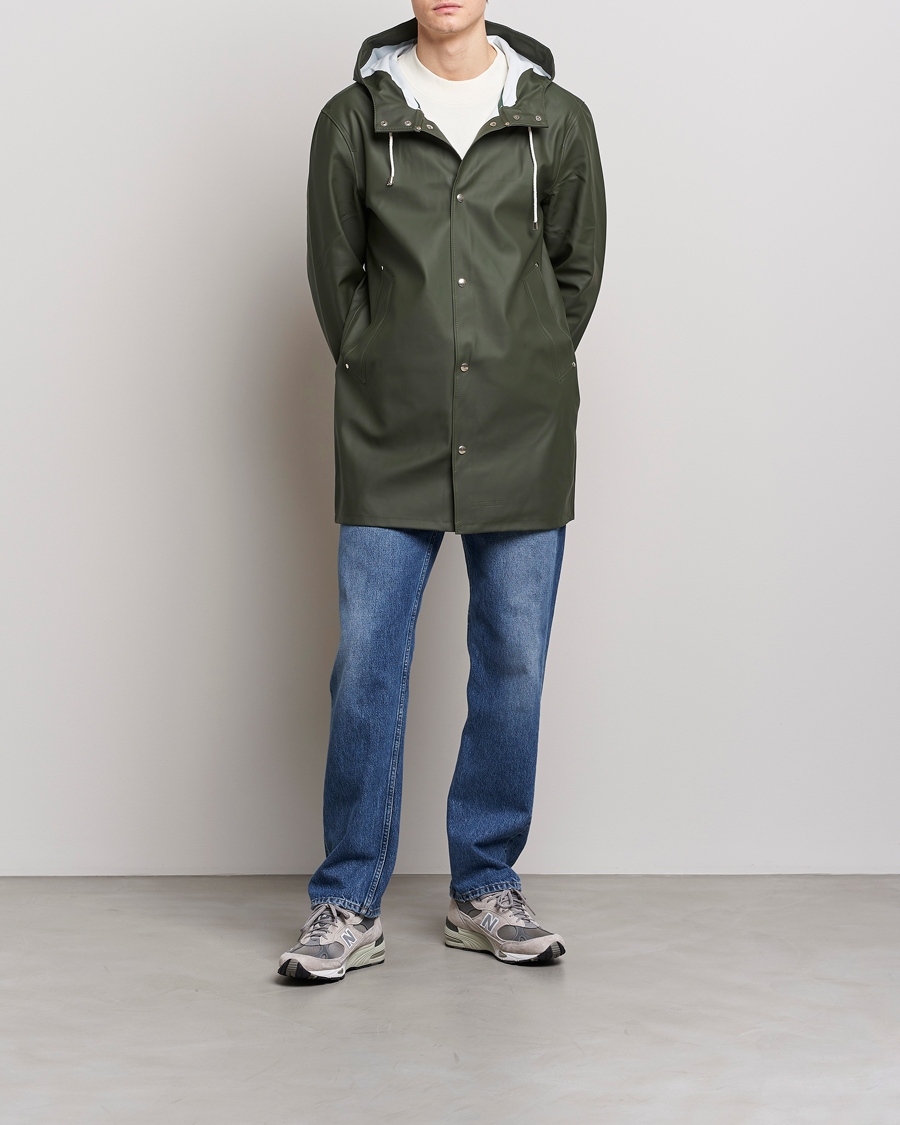 Herren | Jacken | Stutterheim | Stockholm Raincoat Green