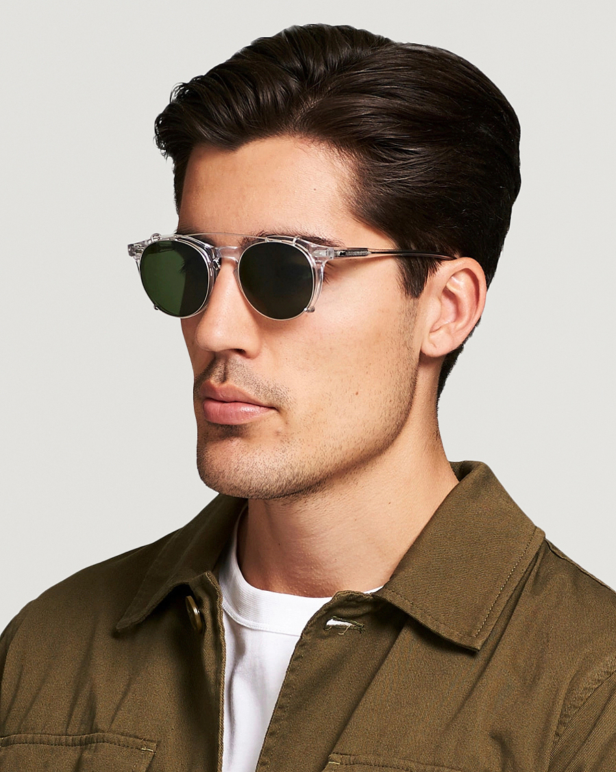 Herren | TBD Eyewear | TBD Eyewear | Pleat Clip On Sunglasses  Transparent