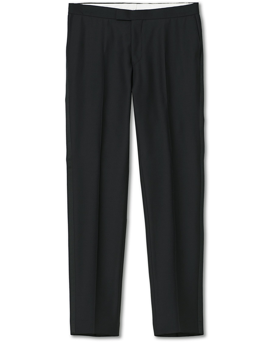 Herren | Hosen | Oscar Jacobson | Duke Tuxedo Trouser Black