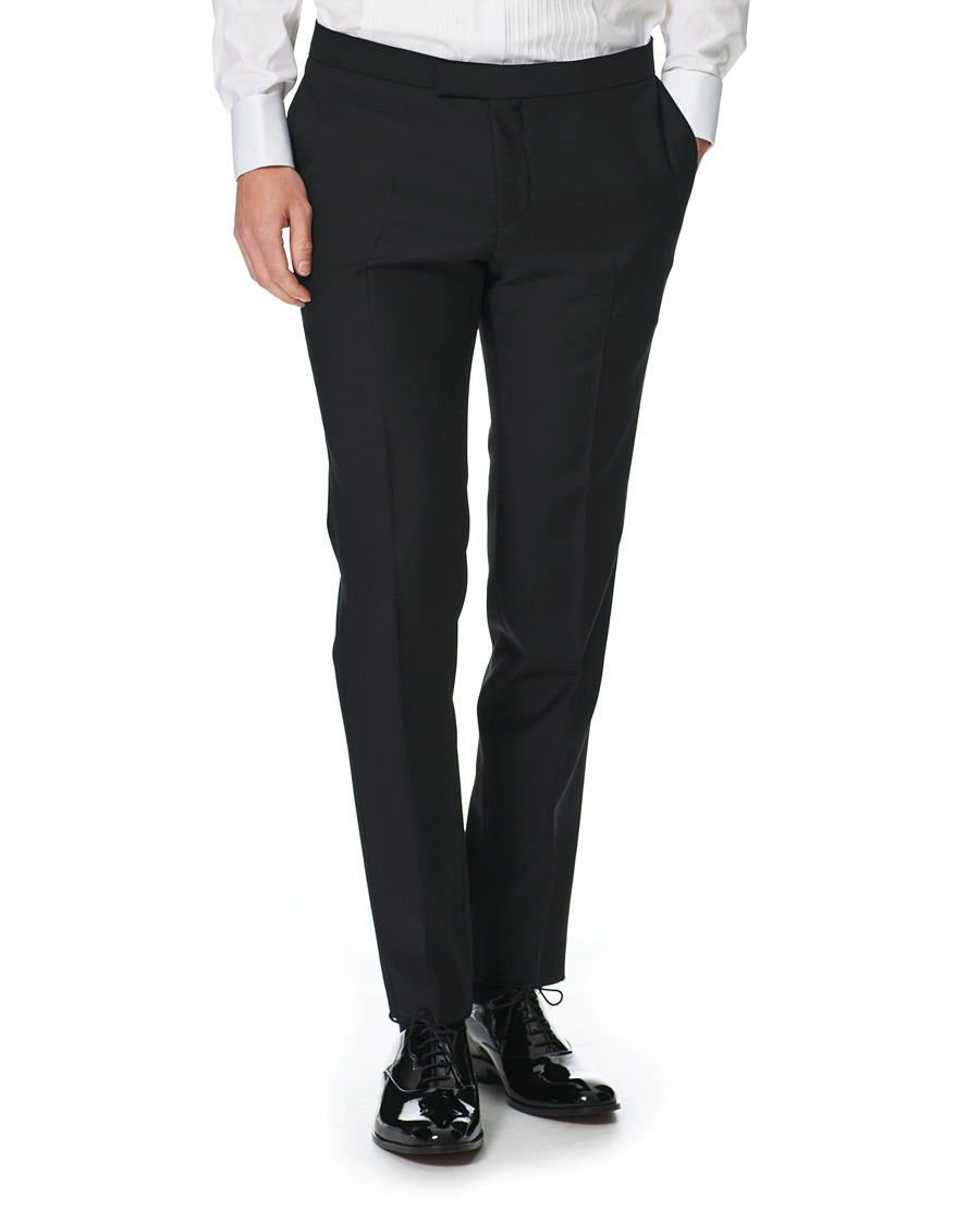 Herren | Hosen | Oscar Jacobson | Duke Tuxedo Trouser Black