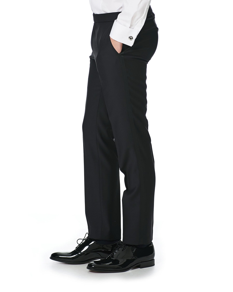 Herren | Hosen | Oscar Jacobson | Duke Tuxedo Trouser Black