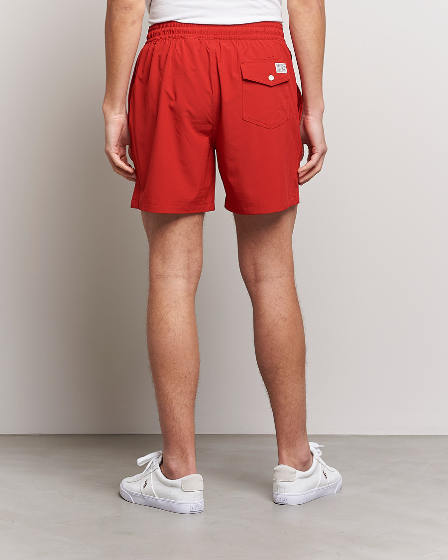 Herren | Badehosen | Polo Ralph Lauren | Traveler Boxer Swim Shorts RL Red
