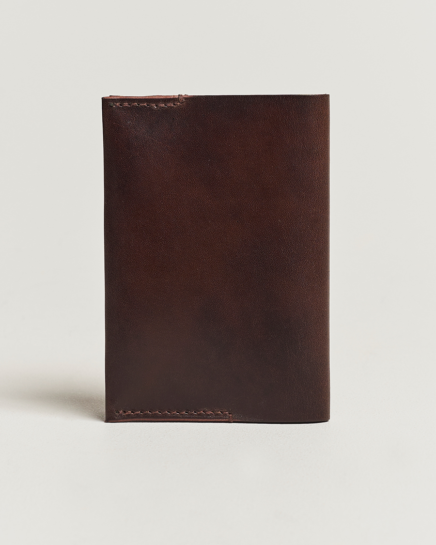 Herren | Geldbörsen | Tärnsjö Garveri | Passport Cover Dark Brown