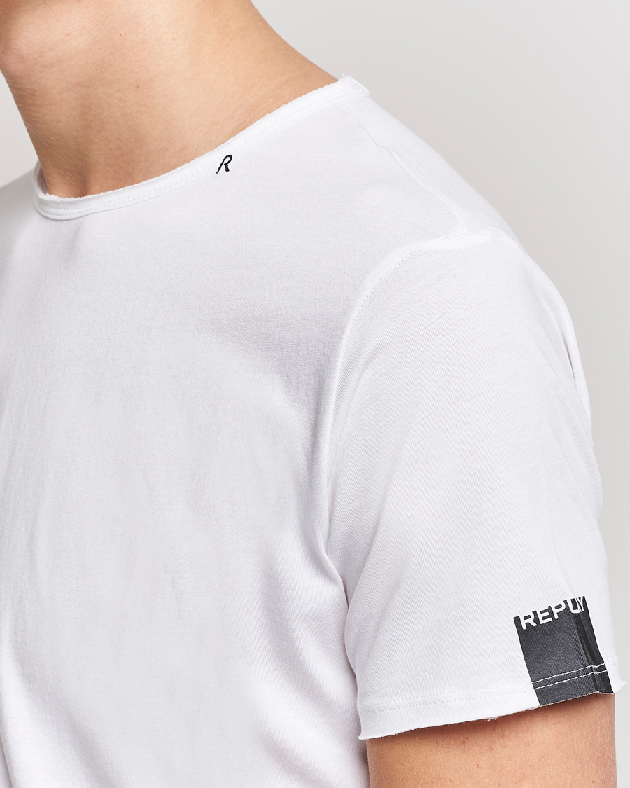 Herren | T-Shirts | Replay | Crew Neck Tee White