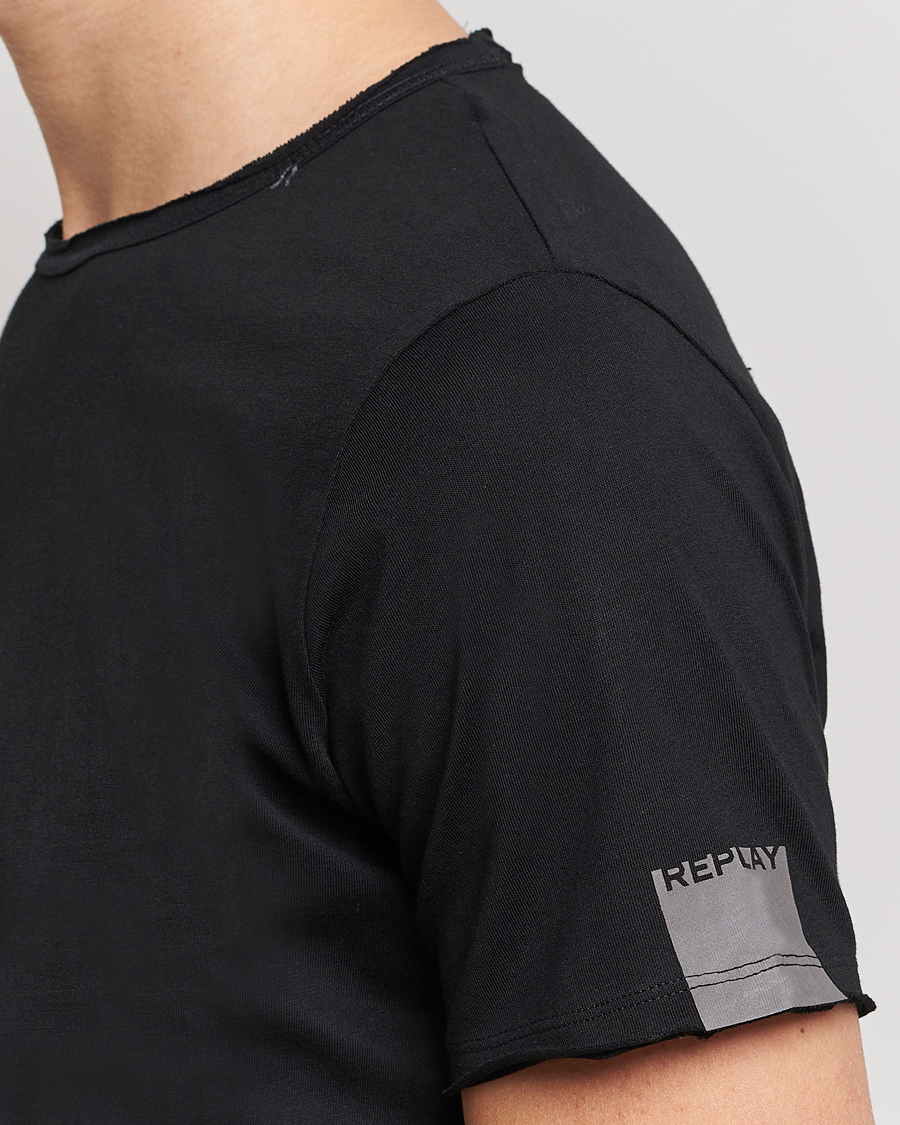 Herren | T-Shirts | Replay | Crew Neck Tee Black