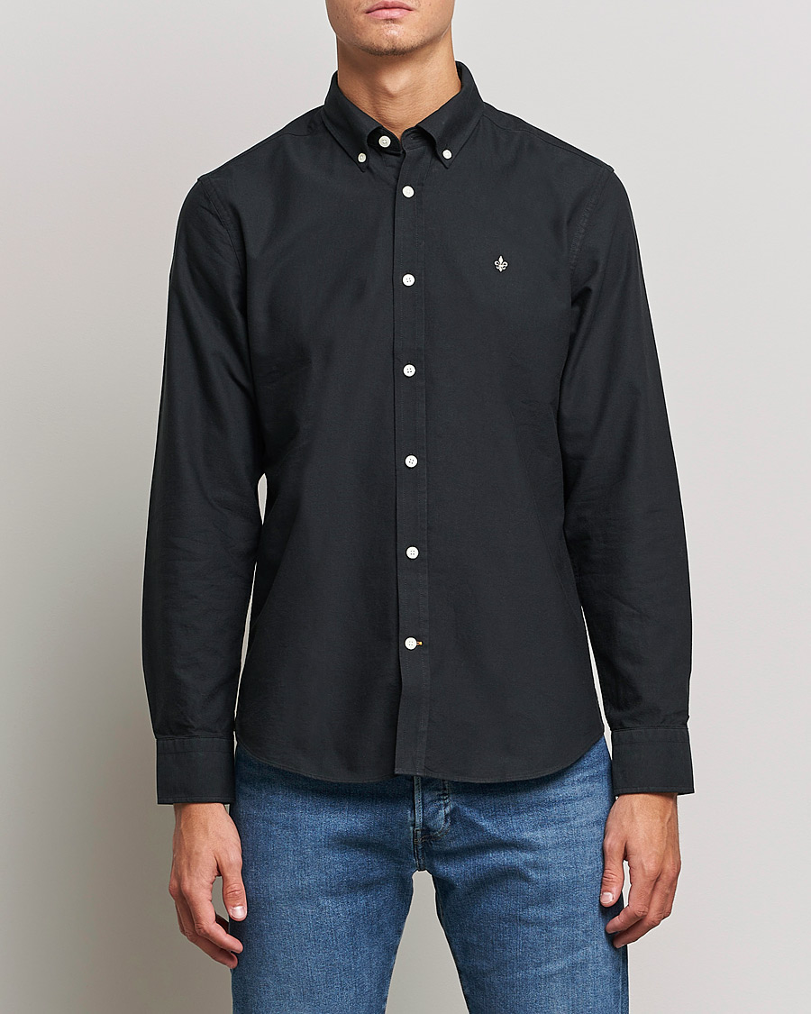 Herren | Freizeithemden | Morris | Douglas Oxford Shirt Black