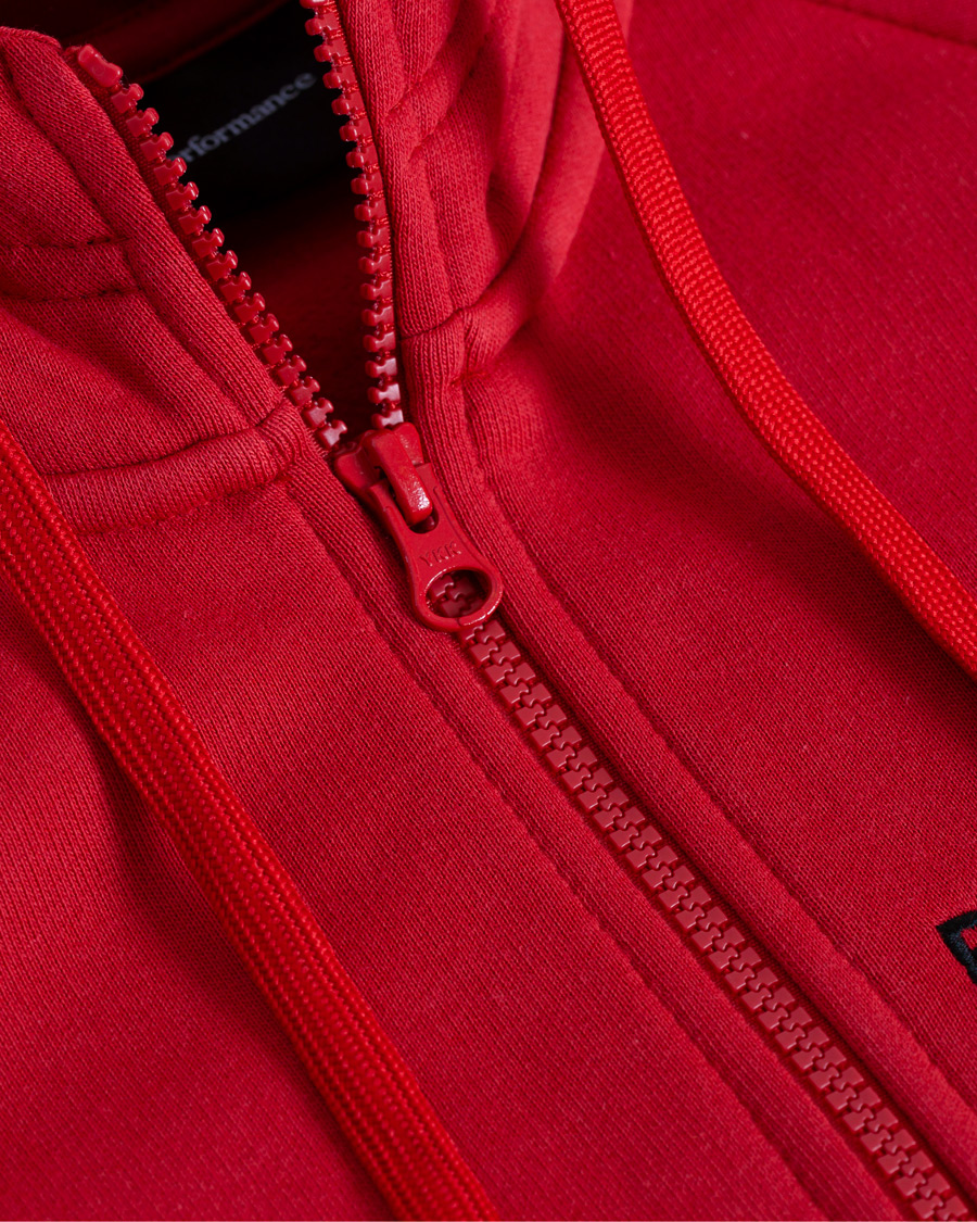 Herren | Pullover | Peak Performance | Logo Zip Hoodie Red