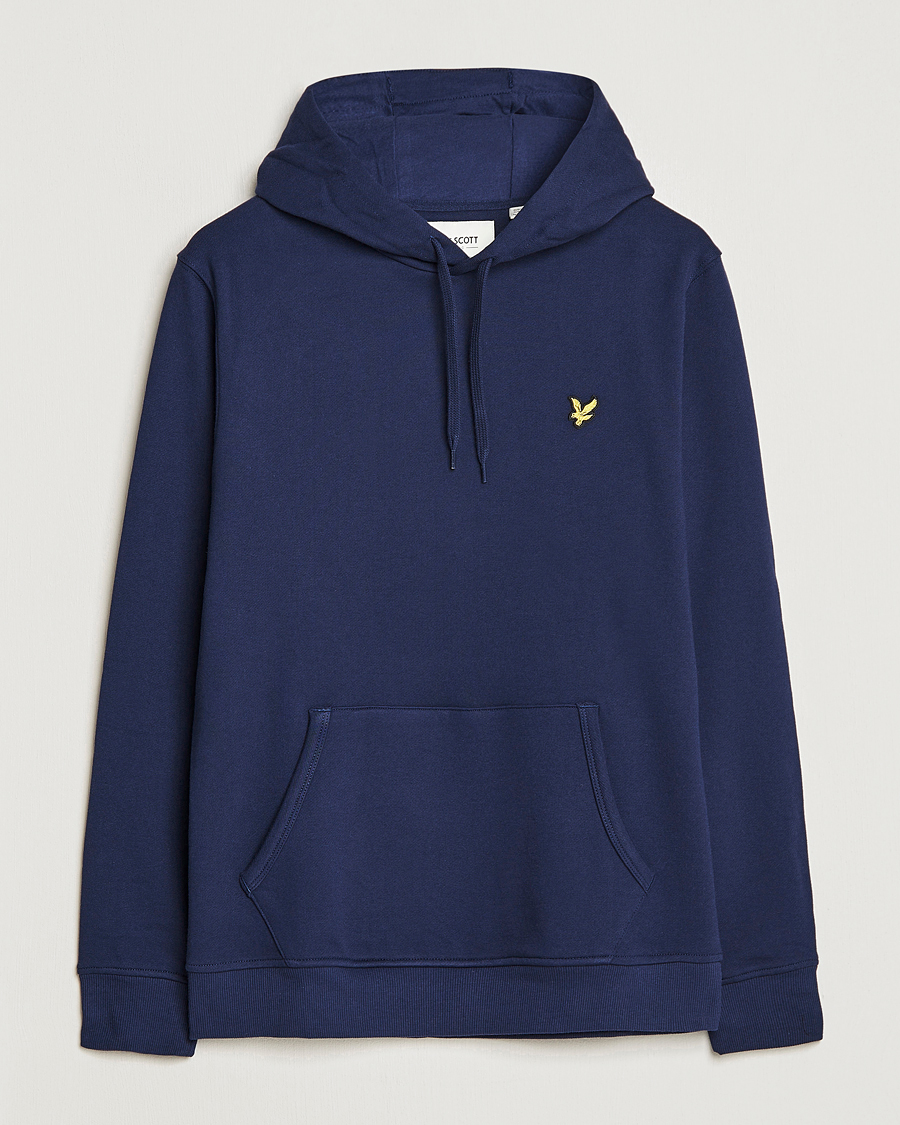 Herren | Pullover | Lyle & Scott | Organic Cotton Pullover Hoodie Navy