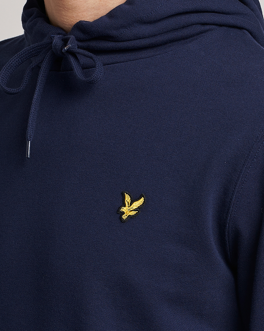 Herren | Pullover | Lyle & Scott | Organic Cotton Pullover Hoodie Navy