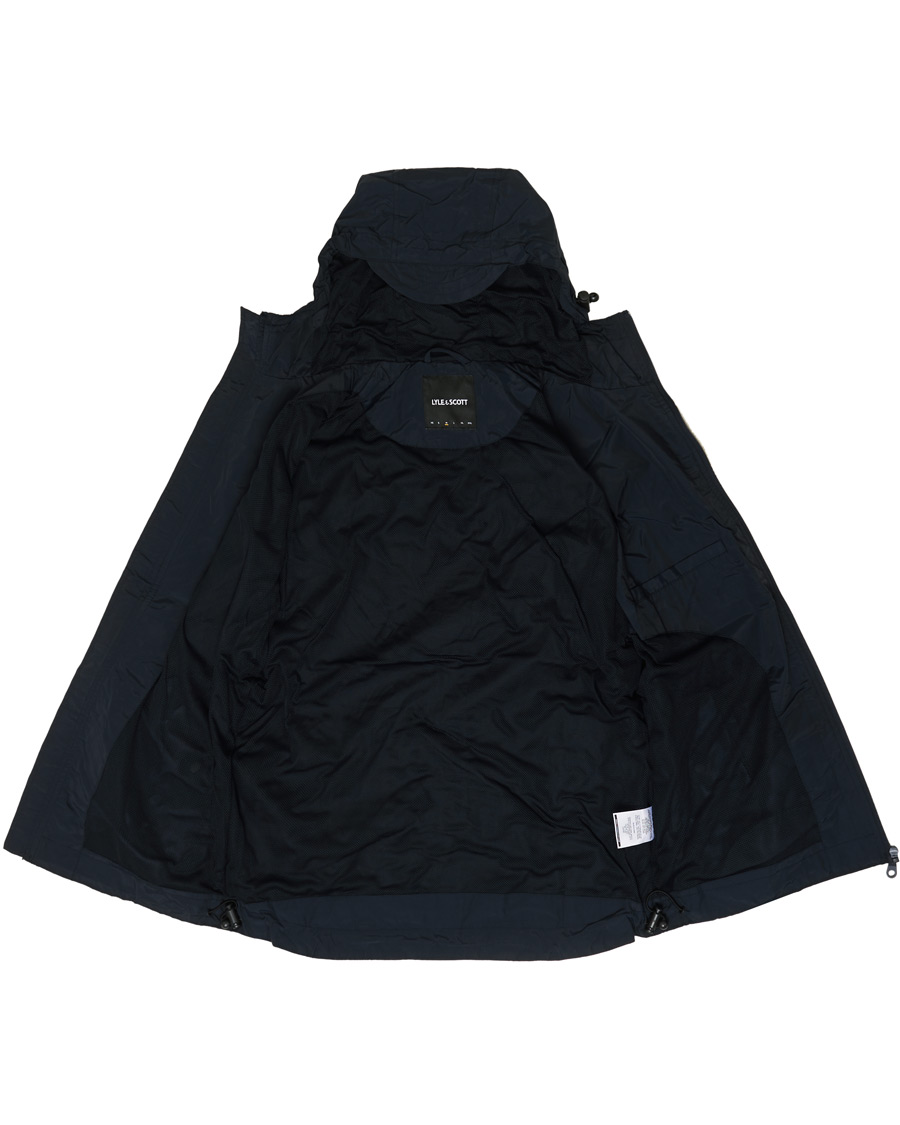 Herren | Jacken | Lyle & Scott | Zip Through Hooded Jacket Dark Navy