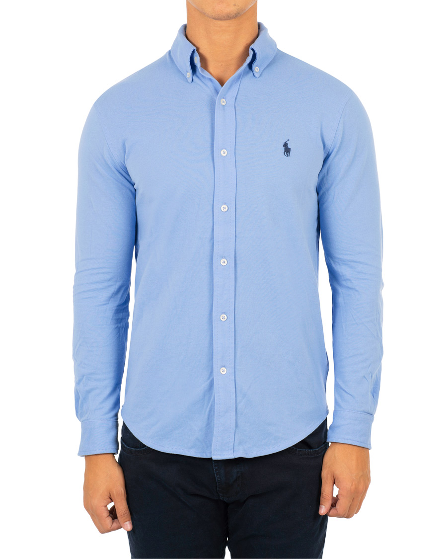 Herren | Hemden | Polo Ralph Lauren | Slim Fit Featherweight Shirt Cabana Blue