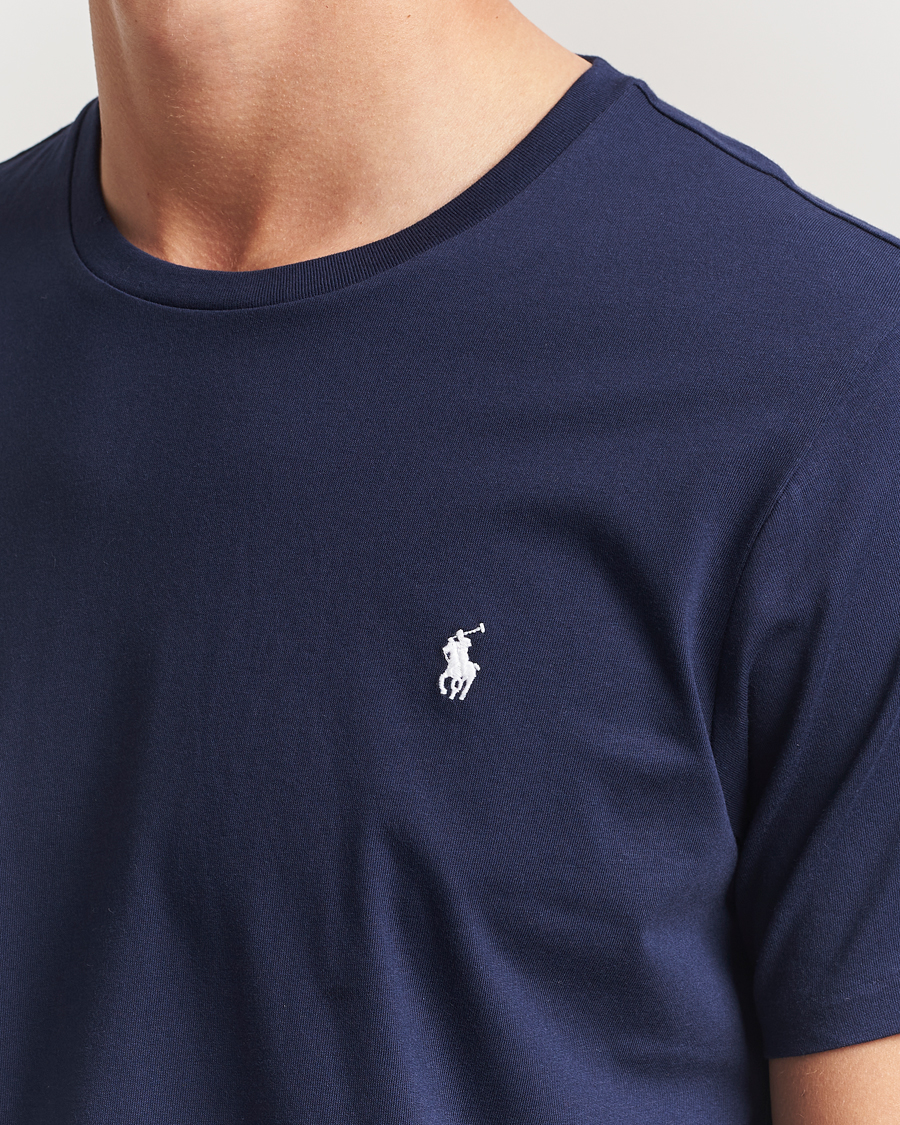 Herren | T-Shirts | Polo Ralph Lauren | Liquid Cotton Crew Neck T-Shirt Cruise Navy