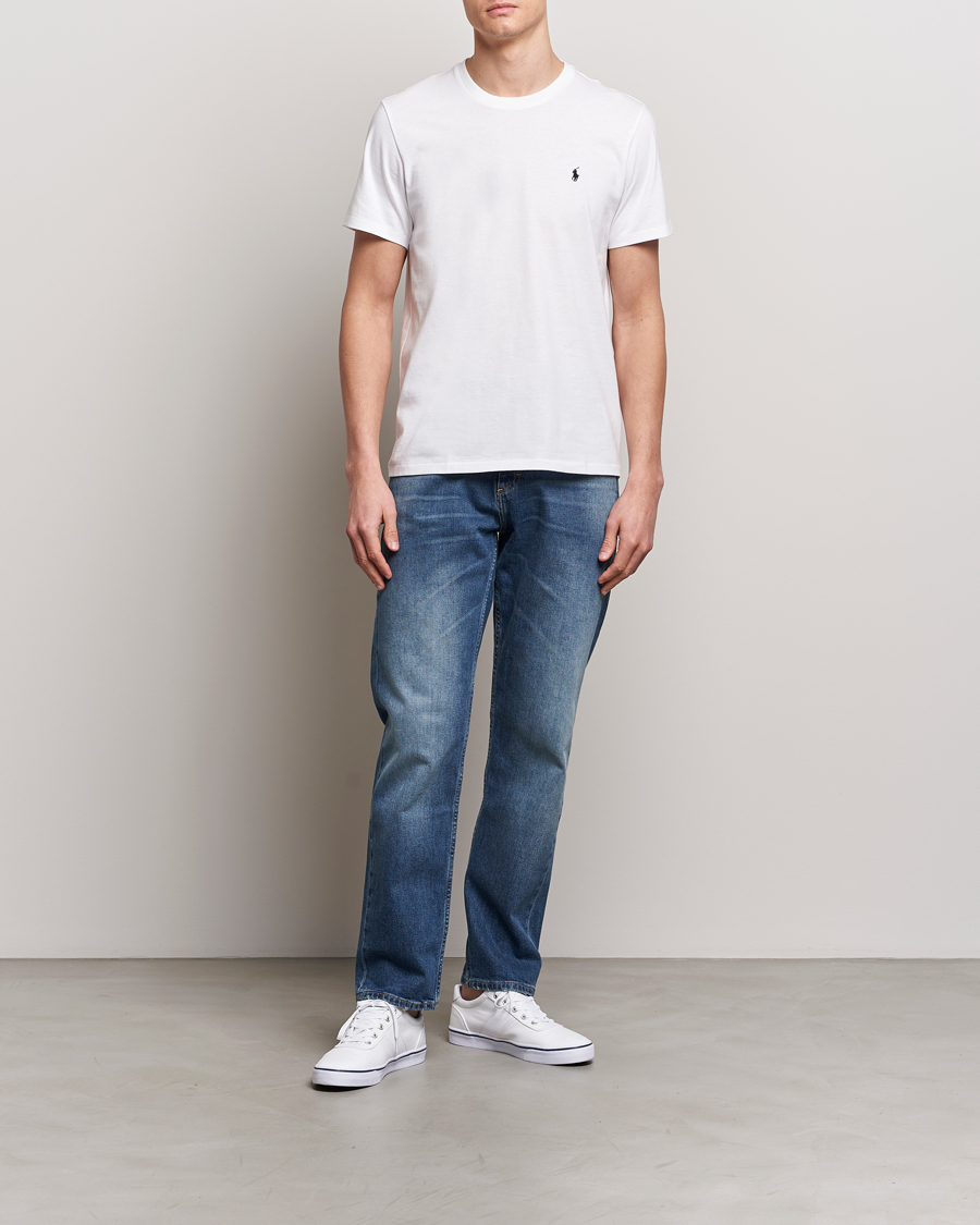 Herren | T-Shirts | Polo Ralph Lauren | Liquid Cotton Crew Neck T-Shirt White