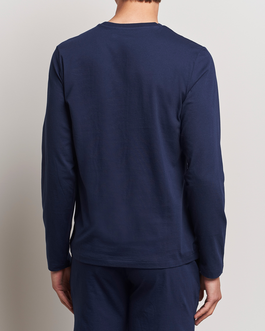 Herren | T-Shirts | Polo Ralph Lauren | Liquid Cotton Long Sleeve Crew Neck T-Shirt Cruise Navy