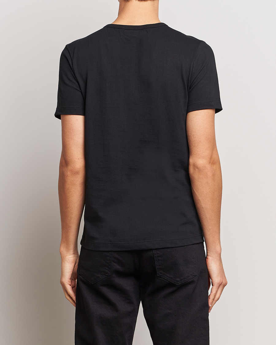 Herren | T-Shirts | Merz b. Schwanen | 1950s Classic Loopwheeled T-shirt Black