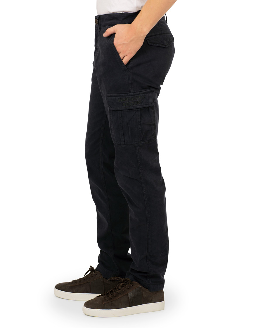 Herren | Hosen | Aeronautica Militare | PA1255 Cargo Trousers Navy