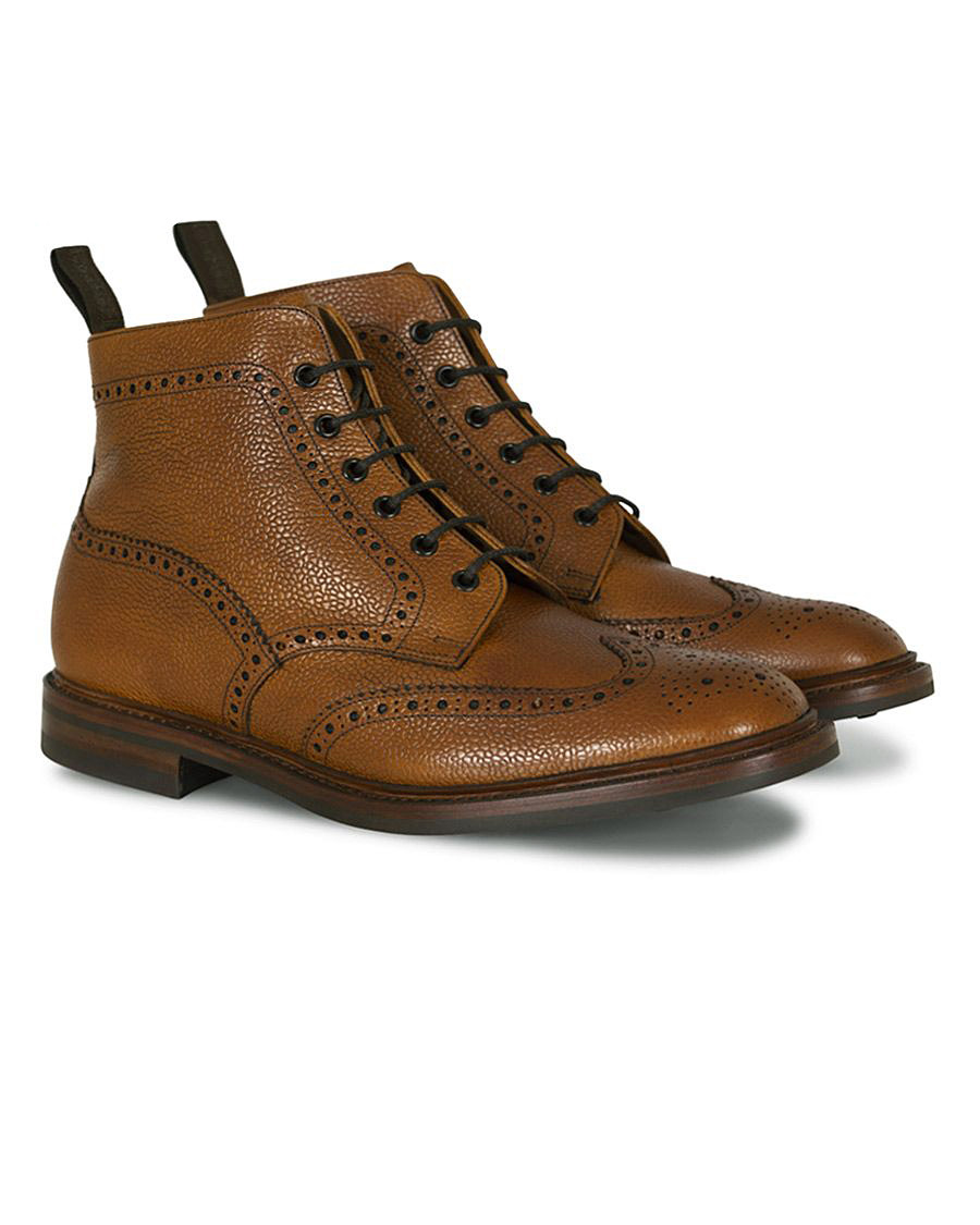Herren | Loake 1880 Wolf Mahogany Grain Calf | Loake 1880 | Wolf Mahogany Grain Calf