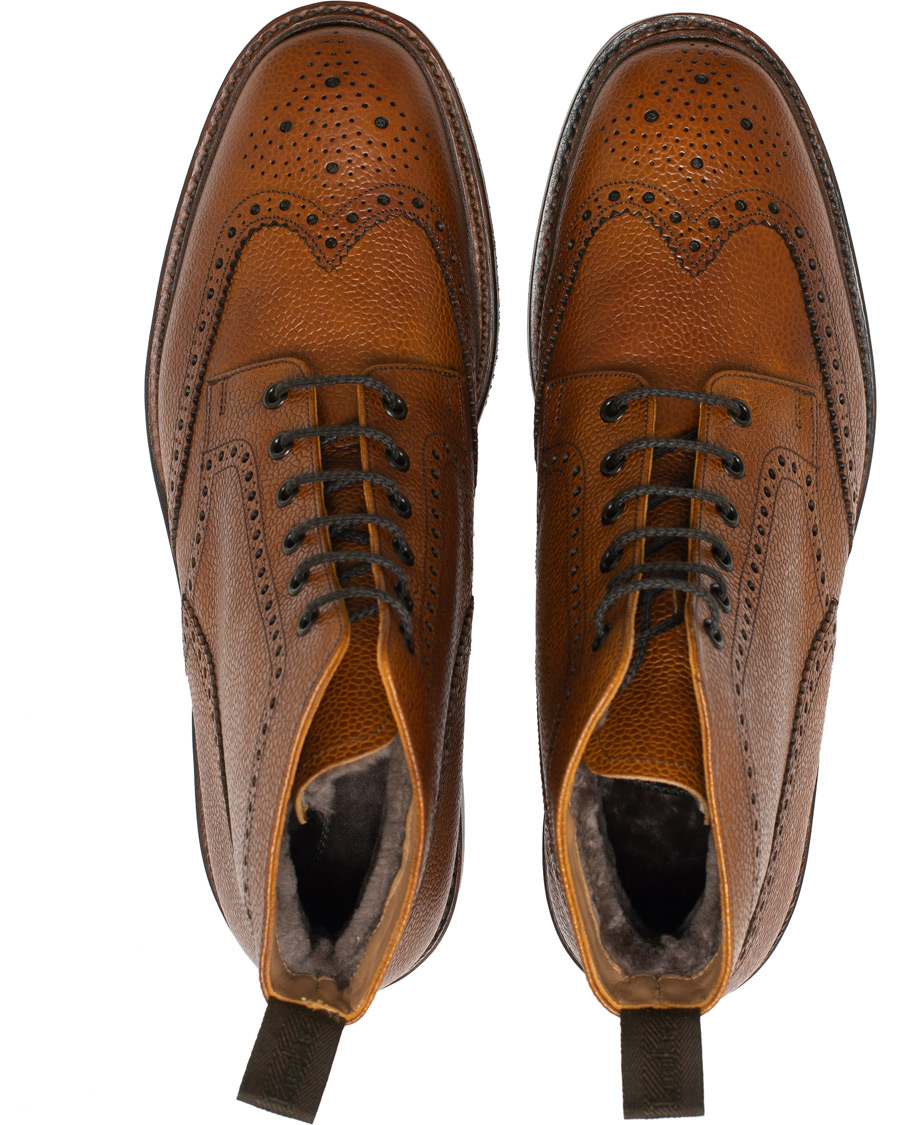 Herren | Loake 1880 Wolf Mahogany Grain Calf | Loake 1880 | Wolf Mahogany Grain Calf