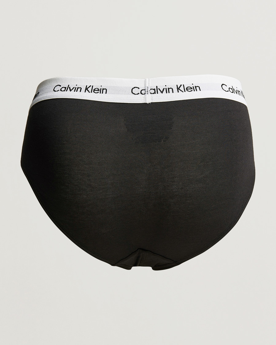 Herren | Kleidung | Calvin Klein | Cotton Stretch Hip Breif 3-Pack Black