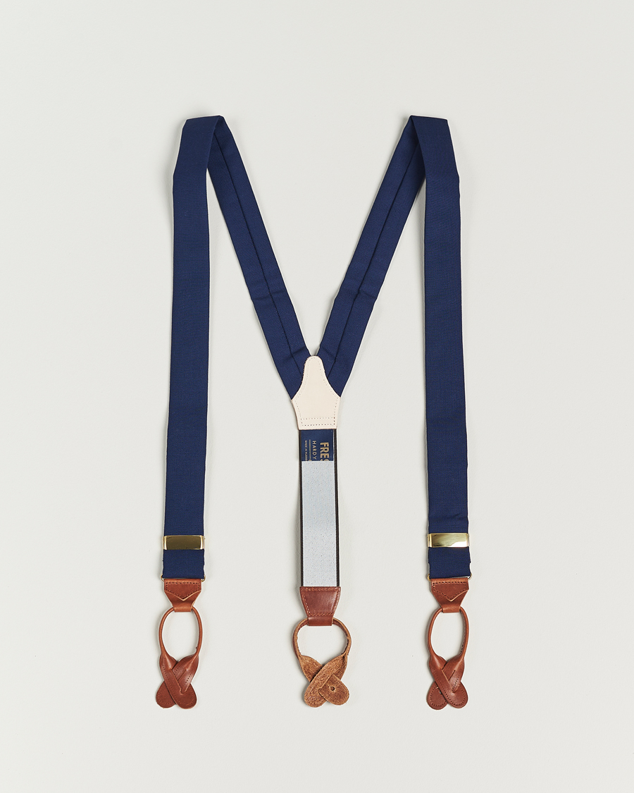 Herren | Albert Thurston Fresco Braces 38mm Royal Blue | Albert Thurston | Fresco Braces 38mm Royal Blue