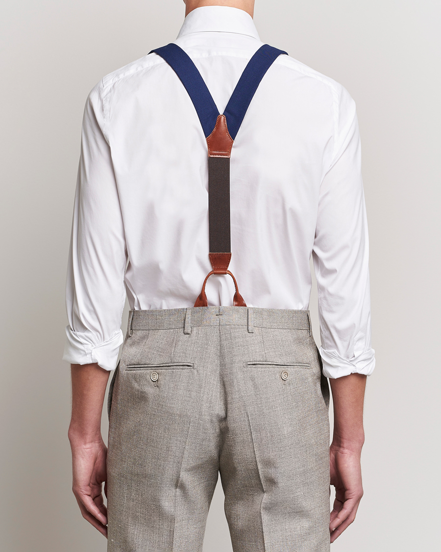 Herren | Albert Thurston Fresco Braces 38mm Royal Blue | Albert Thurston | Fresco Braces 38mm Royal Blue