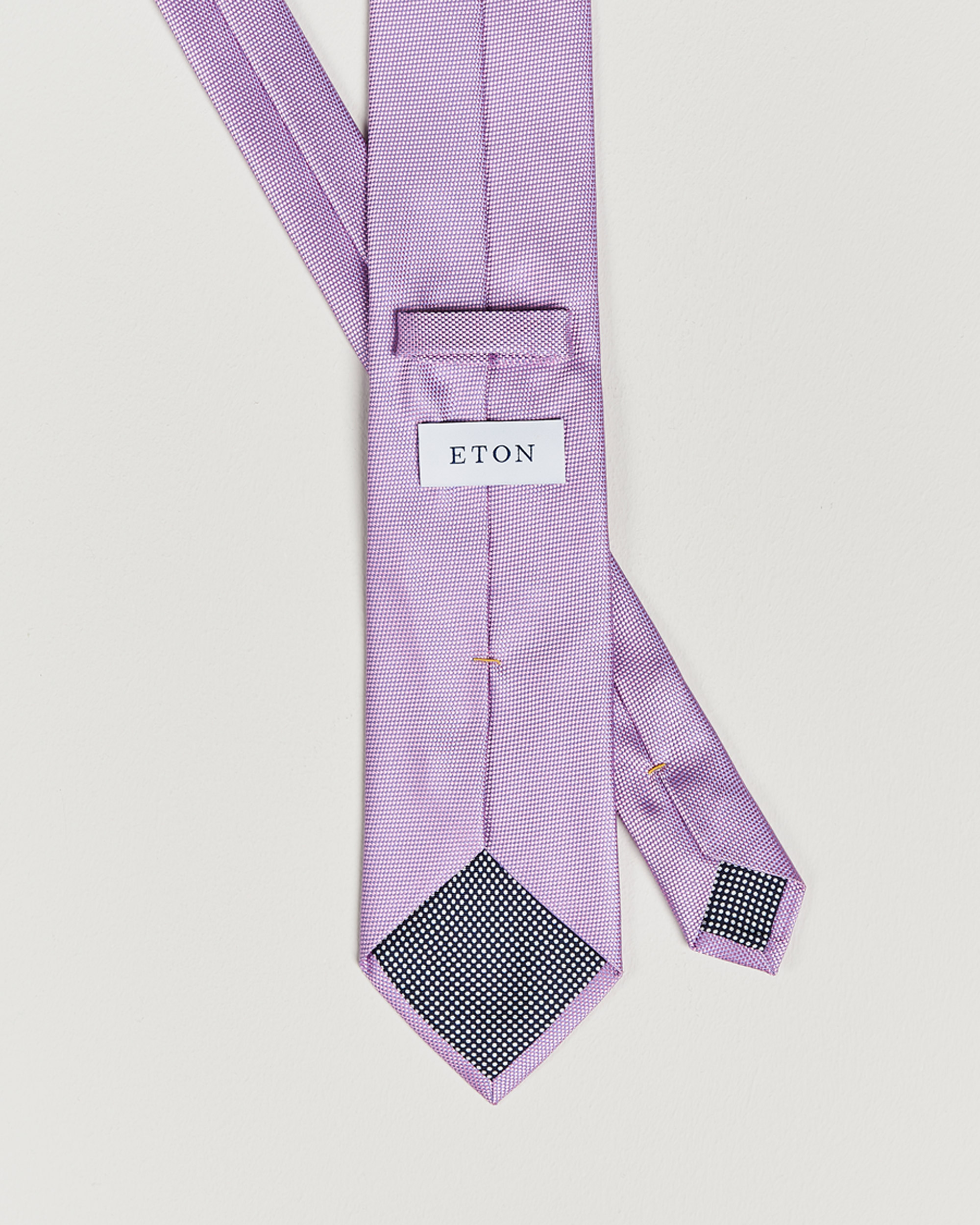 Herren | Eton Silk Basket Weave Tie Pink | Eton | Silk Basket Weave Tie Pink
