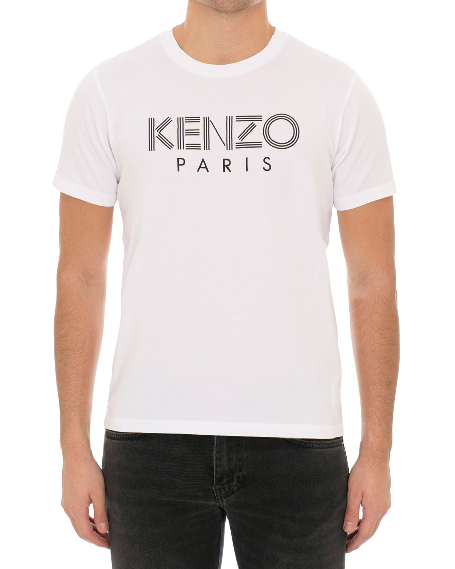 Herren | T-Shirts | KENZO | Classic Paris T-shirt White