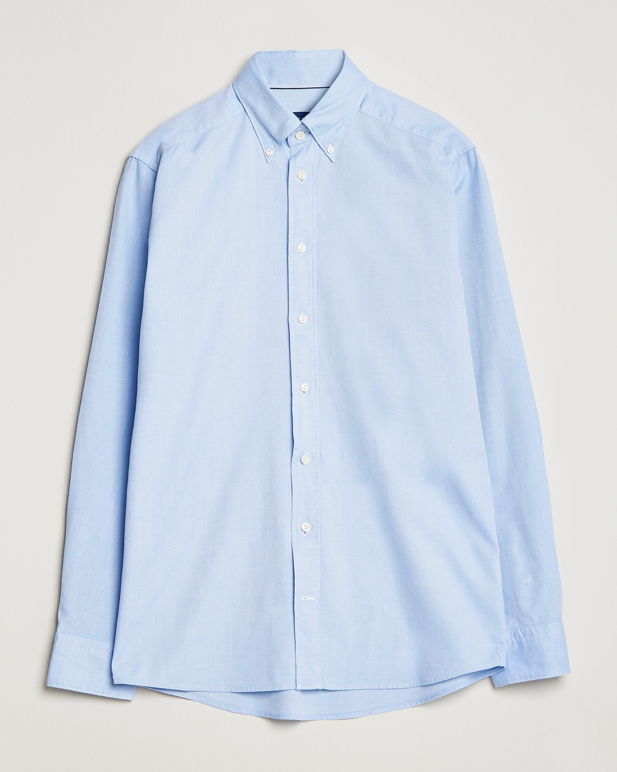 Herren | Hemden | Eton | Slim Fit Royal Oxford Button Down Light Blue