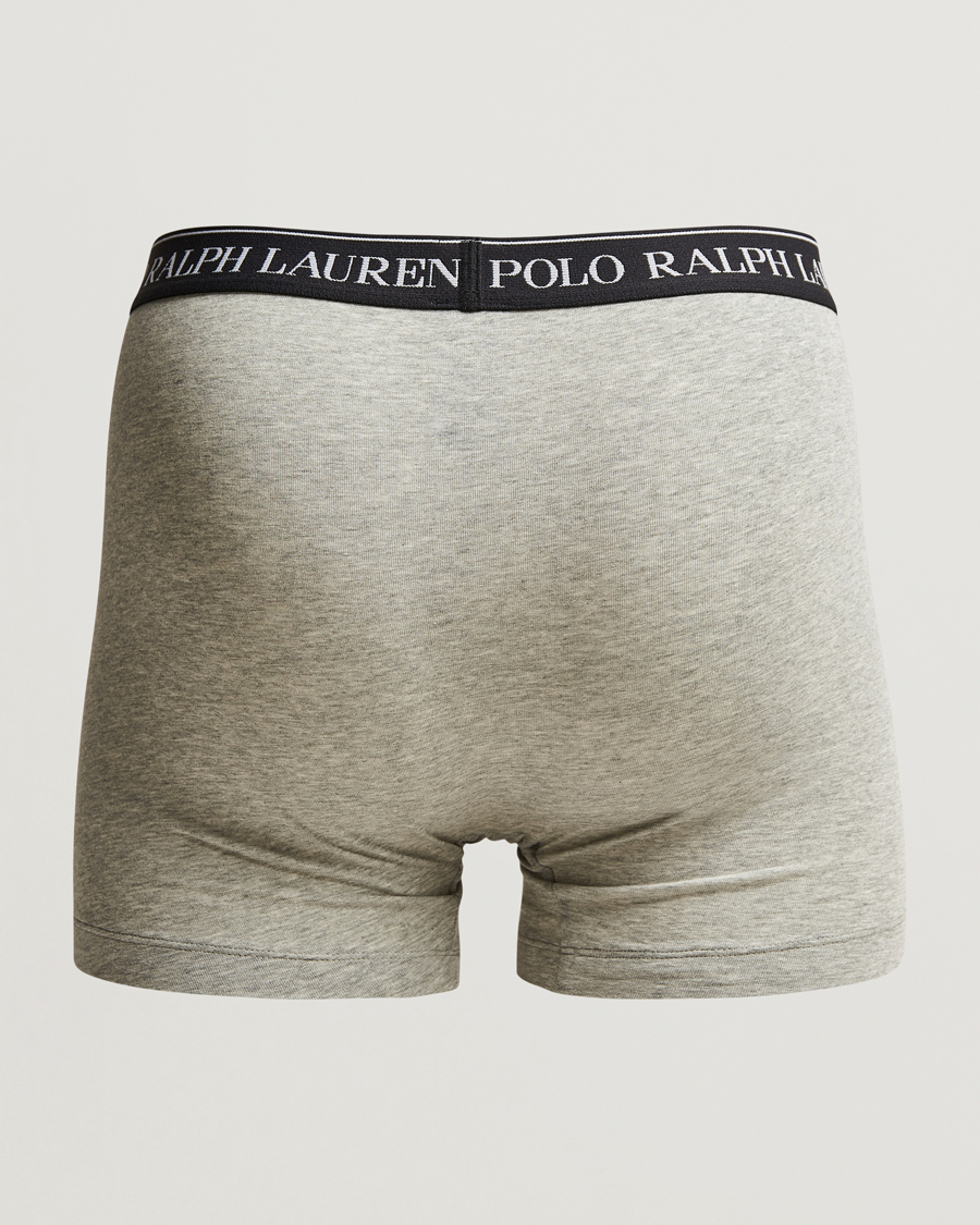 Herren | Trunks | Polo Ralph Lauren | 3-Pack Stretch Boxer Brief White/Black/Grey