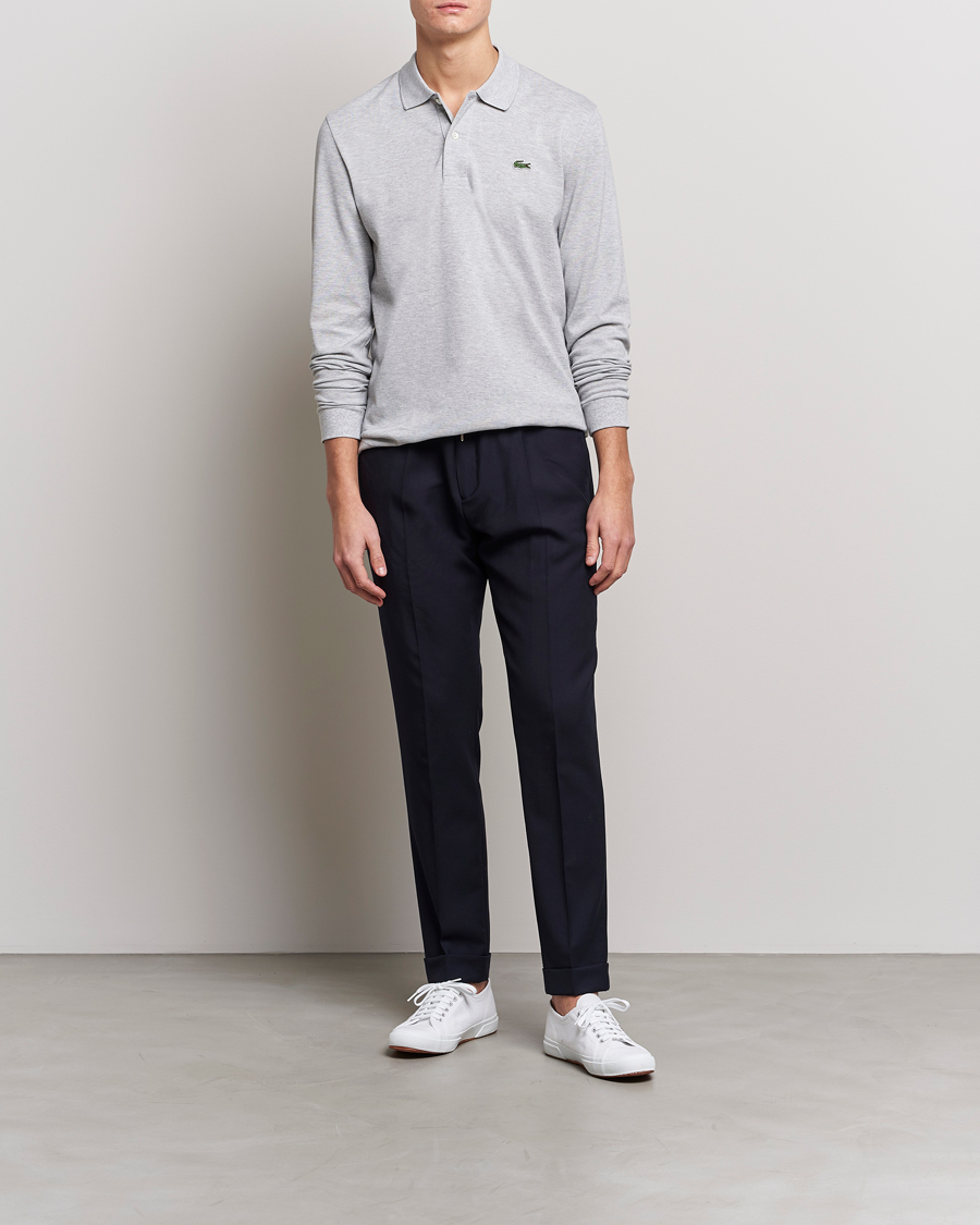 Herren | Pullover | Lacoste | Long Sleeve Original Polo Grey