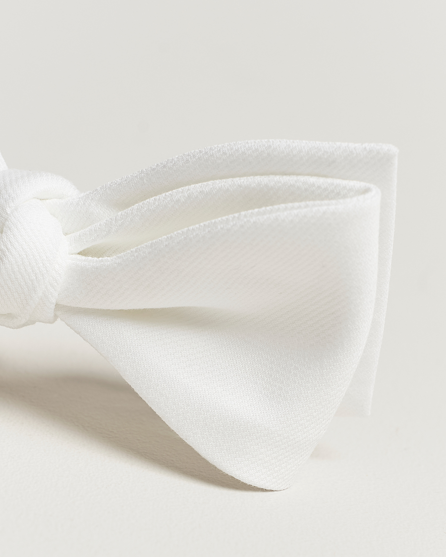 Herren | Kategorie | Amanda Christensen | Cotton Pique Self Tie  White